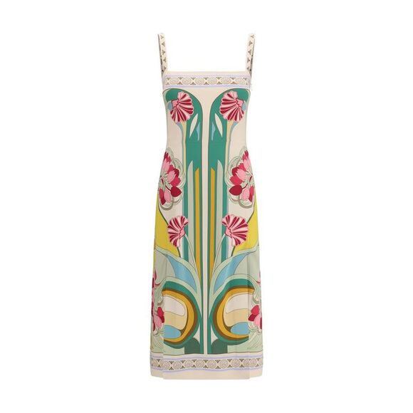 La Double J Dresses & Skirts - La Double J Multicolor Viscose Casual Women's Dress